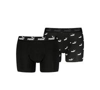 PUMA Boxer Elements para Hombre (2 Unidades), Negro, XXL