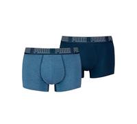 PUMA Boxer Trunk - Calzoncillos Tipo bóxer para Hombre, para Uso Diario, Paquete de 2 Unidades, Farbe:007 - Denim, Bekleidungsgröße: S, 007 - Mezclilla, S