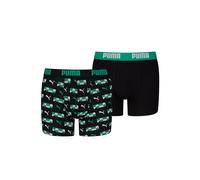 PUMA Boxer Unisex niños, Verde, 122-128