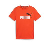 Camiseta Puma Essentials+ 2 Col Logo Niño Naranja 5 - 6 AÑOS