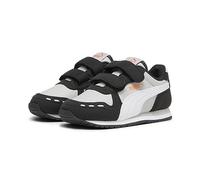 PUMA Cabana Racer Sl 20 V Inf, Zapatillas Unisex bebé, Ash Gray Puma White Puma Black, 21 EU