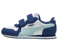 PUMA Cabana Racer SL 20 V PS - Zapatillas Deportivas, Color Blanco-Agua Fresca, Joya Azul, Talla 12 UK Niño, Puma Blanco Agua Dulce Joya Azul, 31 EU