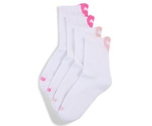 PUMA Calcetines cortos Heart para mujer (2 pares), Accesoiros, Blanco, 35-38