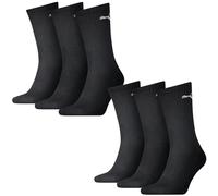 Puma Calcetines Crew Sport Mujer, Hombre 6er Paquete Tallas 39-46 - Farbenausw