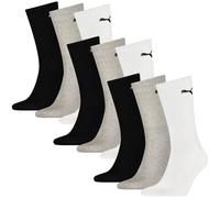 Puma Calcetines Crew Sport Mujer, Hombre 9er Paquete Tallas 39-46 - Farbauswah