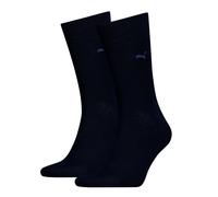 Puma Calcetines de Hombre, 2er Paquete - Classic, Cortos, Logo, Monocromo