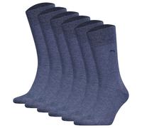 Puma Calcetines de Hombre, 6er Paquete - Classic, Cortos, Logo, Monocromo
