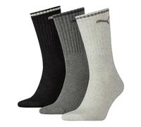PUMA Crew Sock Calcetines, Gris (Anthracite / Grey), 35-38 Unisex adulto