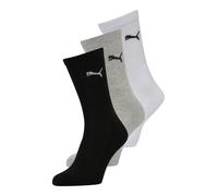 Puma Calcetines Crew 3 pares Gris/Negro/Blanco Talla 47-49