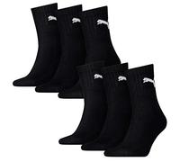 PUMA Calcetines deportivos para hombre con suela de rizo, paquete de 6 unidades (6 unidades)