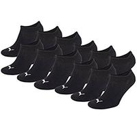 Puma - Calcetines deportivos unisex, empaque de 12 pares negro 43-46
