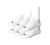 PUMA Calcetines deportivos unisex, paquete de 6 unidades/2 paquetes de 3 unidades, Blanco, 39-42