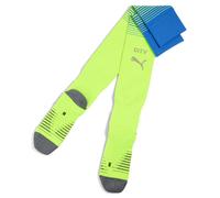 PUMA Calcetines estampados Manchester 25/26 City para hombre, Ropa, Pro Verde/Hyperlink Azul, 35-38 35-38