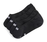 PUMA Calcetines Footies de tejido de malla para mujer (pack de 2), Accesoiros, Negro, 35-38