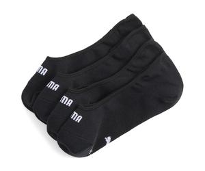 PUMA Calcetines Footies de tejido de malla para mujer (pack de 2), Accesoiros, Negro, 35-38