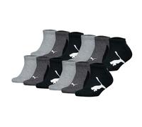 PUMA Calcetines gris claro / gris oscuro / negro / blanco 39-42 gris claro / gris oscuro / negro / blanco