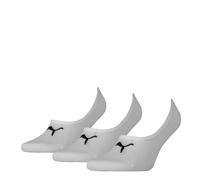 PUMA Calcetines invisibles 'Footie' negro / blanco 35-38 negro / blanco