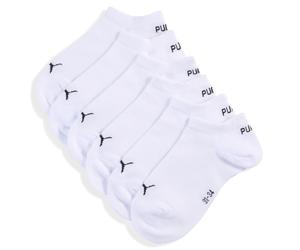 PUMA Calcetines invisibles juveniles (pack de 3), Accesoiros, Blanco, 39-42