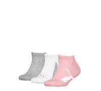 PUMA Calcetines invisibles juveniles (pack de 3), Accesoiros, Rosa, 31-34