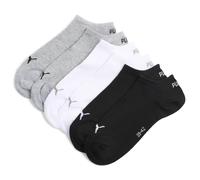 Calcetines Puma Sneaker Plain Gris/Blanco/Negro Pack 47 - 49