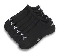 PUMA Calcetines invisibles unisex (pack de 6), Ropa, Negro, 39-42
