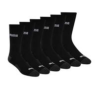 PUMA Paquete de 6 Calcetines, Logotipo Negro/Gris, L para Hombre