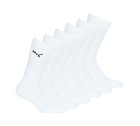 Puma Calcetines PUMA CREW SOCK X6 in Blanco 43 / 46