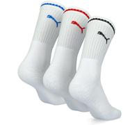 PUMA Calcetines deportivos azul / rojo / negro / offwhite 39-42 azul / rojo / negro / offwhite