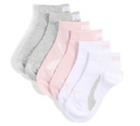 PUMA Calcetines tobilleros juveniles (pack de 3), Ropa, Rosa, 27-30 27-30
