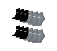 Puma Calcetines Tobilleros Sneaker Unisex 12 Pares Color Blanco/Negro 12 Pack
