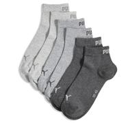 PUMA Calcetines tobilleros unisex (3 pares), Ropa, Gris, 35-38