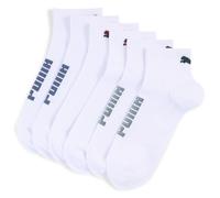 PUMA Calcetines tobilleros unisex (pack de 3), Ropa, Blanco, 39-42 39-42