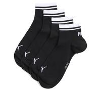 PUMA Calcetines tobilleros unisex (paquete de 2), Accesoiros, Negro, 35-38