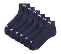 PUMA Calcetines tobilleros unisex (paquete de 3), Ropa, Azul, 39-42 39-42