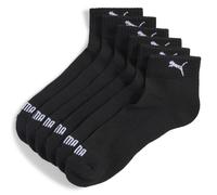 PUMA Cushioned Quarter 3P, Calcetines, Unisex adulto, Black - New, 35-38
