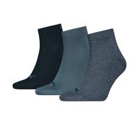 PUMA Calcetines unisex de algodón reciclado (3 unidades), - 460 azul vaquero, 43-46