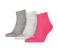 PUMA Calcetines unisex de algodón reciclado hasta el tobillo (paquete de 3), 35-38