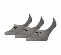 PUMA Calcetines unisex Footie (paquete de 3)