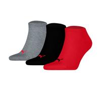 Puma Calcetines Unisex, Paquete De 3 - Sneaker Plain 3P, Logo, Sólido