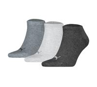 Puma Calcetines Unisex, Paquete De 3 - Sneaker Plain 3P, Logo, Sólido