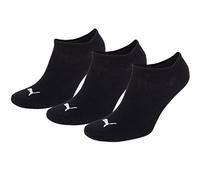 PUMA Calcetines unisex para zapatillas (3 unidades), Negro, 43-46