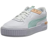 PUMA Cali Sport Wn's, Zapatillas, para Mujer, Blanco (Puma White-Eggshell Blue-Peach Parfait), 40 EU