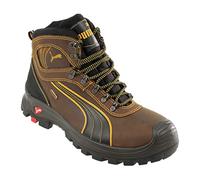 Puma - Calzado de protección para hombre, color marrón, talla 42