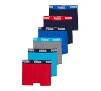 PUMA Calzoncillo azul / marino / navy / azul oscuro / gris moteado / rojo 134-140 azul / marino / navy / azul oscuro / gris moteado / rojo