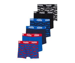 PUMA Calzoncillo azul / navy / rojo / negro / blanco 158-164 azul / navy / rojo / negro / blanco