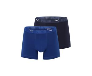 PUMA Calzoncillo boxer azul / navy / blanco L azul / navy / blanco