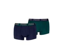 PUMA Calzoncillo boxer 'Bipack boxers puma marino/verde mid trunk' azul L EUR