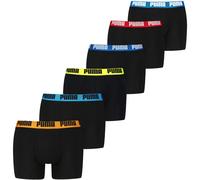 PUMA Calzoncillo boxer 'Everyday' azul cielo / amarillo / naranja / negro XXL azul cielo / amarillo / naranja / negro