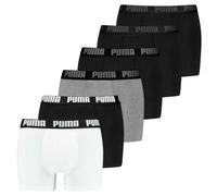 PUMA Calzoncillo boxer 'Everyday' gris claro / negro / blanco S EUR