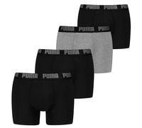 PUMA Calzoncillo boxer gris moteado / negro S gris moteado / negro